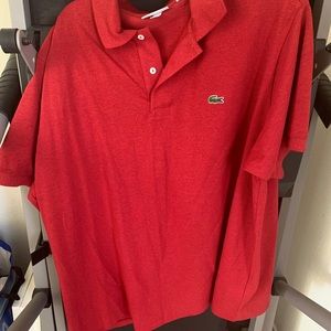 Big and tall Lacoste button up